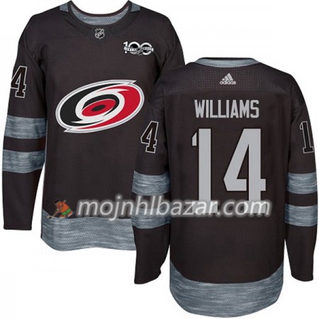 Dresovi Carolina Hurricanes Justin Williams 14 1917-2017 100th Anniversary Adidas Crna Authentic - Muške Dresovi Carolina Hurricanes Justin Williams 14 1917-2017 100th Anniversary Adidas Crna Authentic - Muške